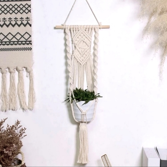 Other - 💥Macrame Woven Plant Holder 1 Piece ✨️